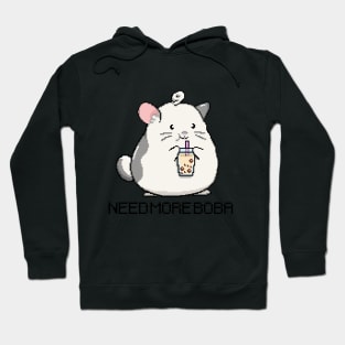 Pixel Mouse Need More Boba Tea! Hoodie